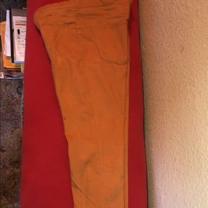 H&M Jeggings Size 8 Womens (Rust Orange)